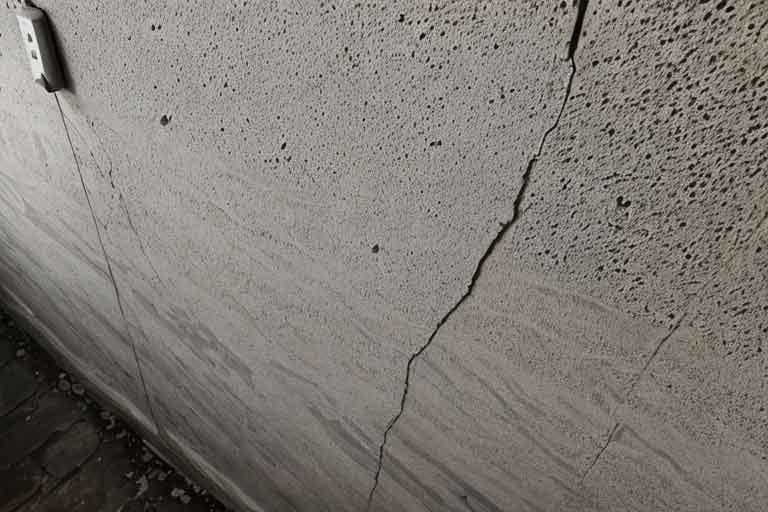 Basement Wall Crack