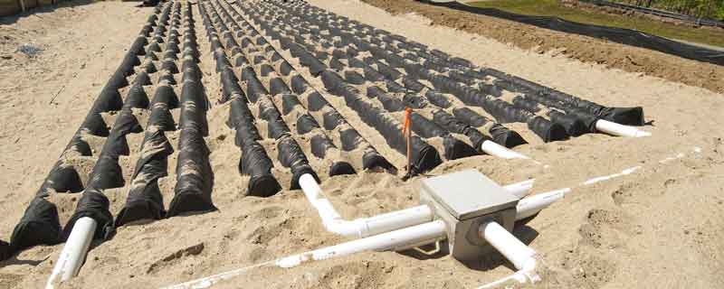 Septic System Excavation Drainfield